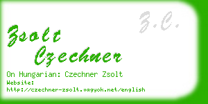 zsolt czechner business card